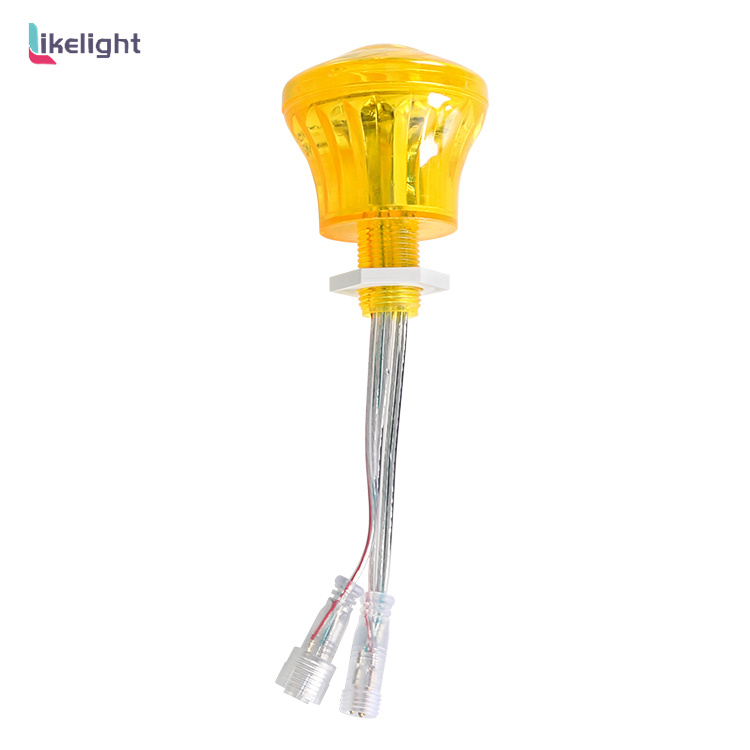 60mm E14 Cabochon RGB Pixel Light 18LED